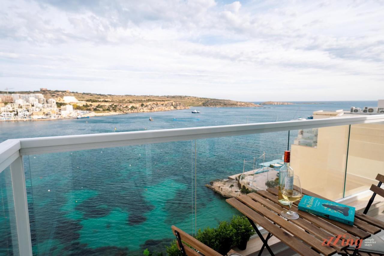 Seashore Stays - Stunning Apartments Right By The Sea St. Paul's Bay Bagian luar foto